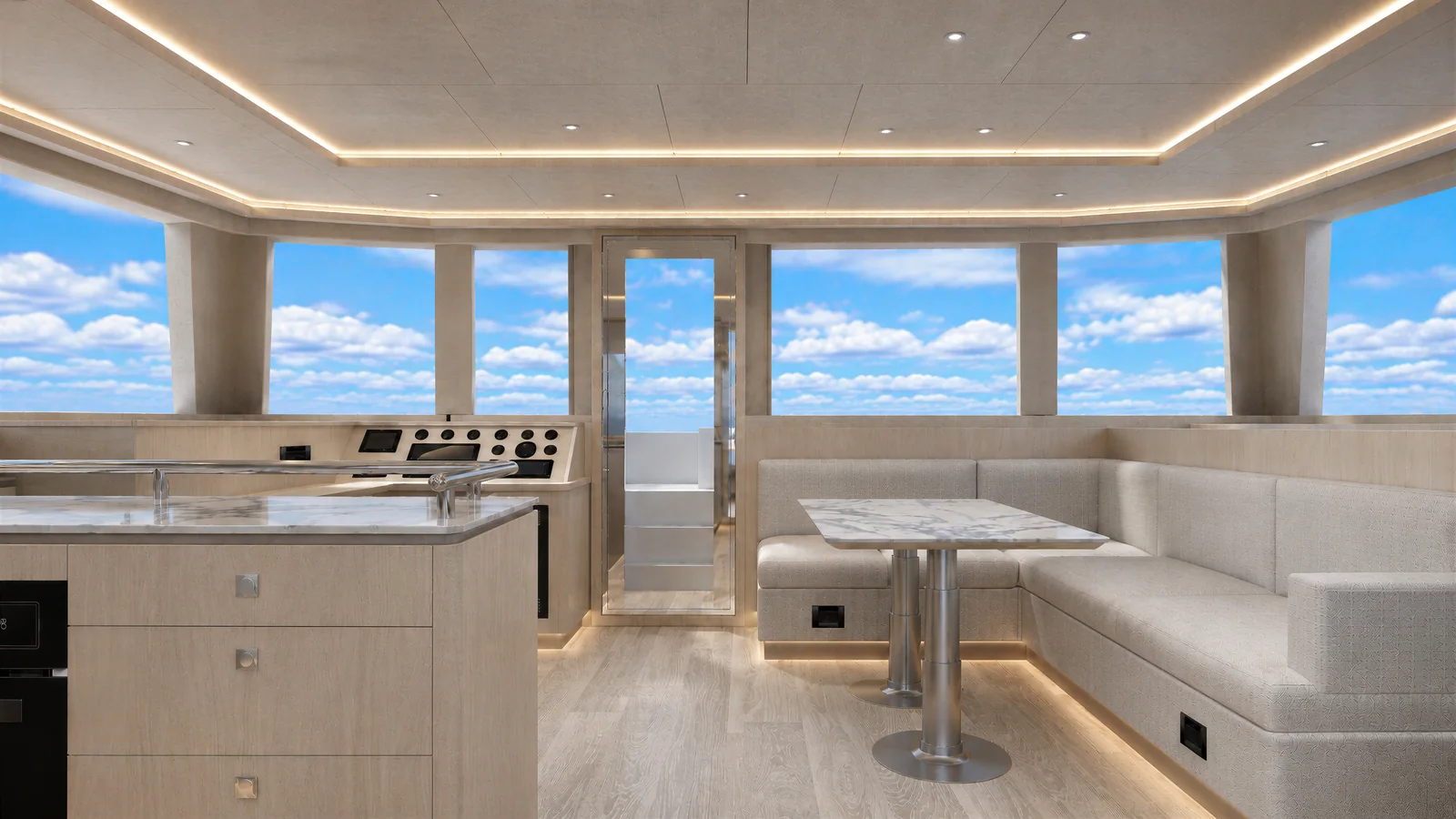 sv50 — Galley and salon